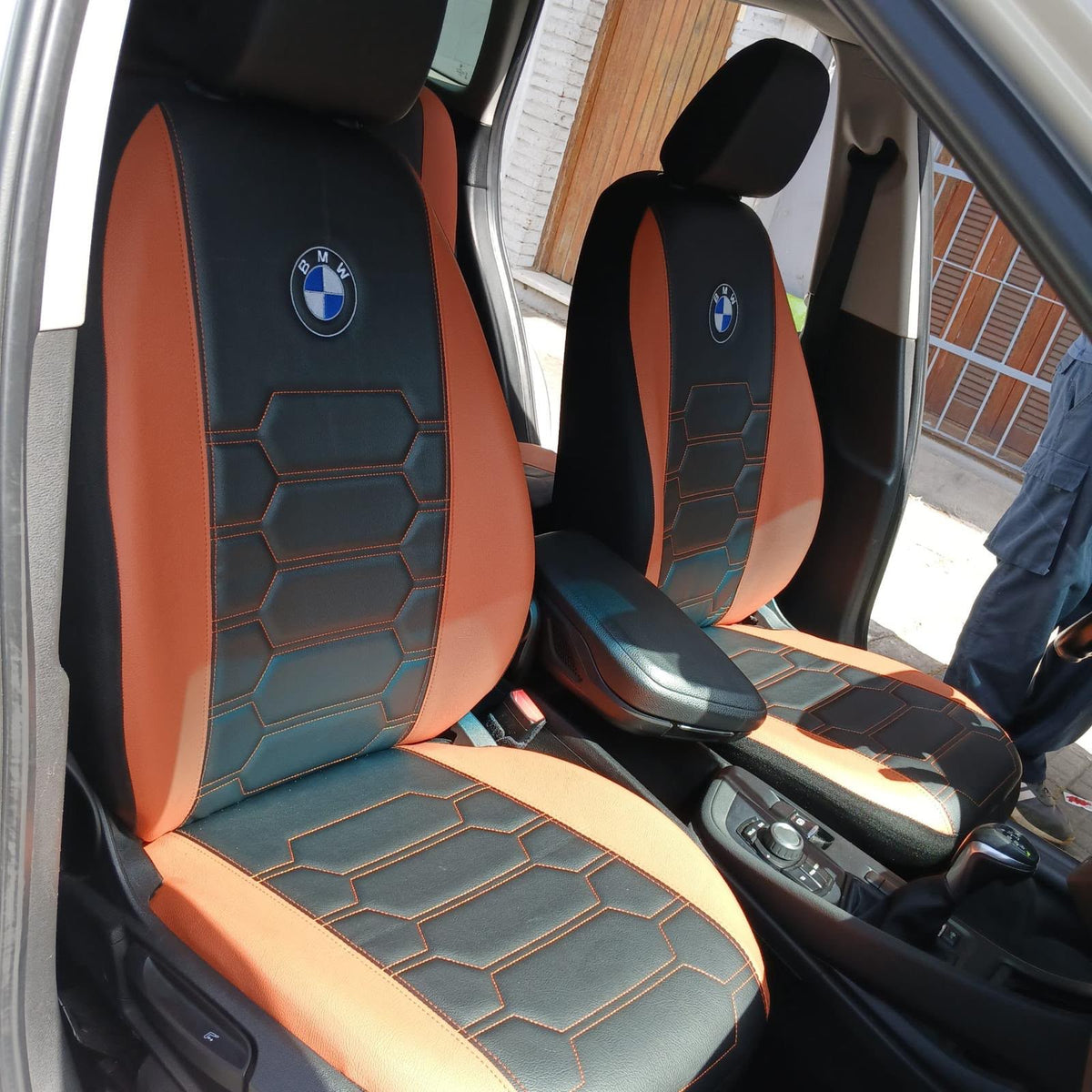 Cubreasiento alta gama específico de eco cuero capitoneado