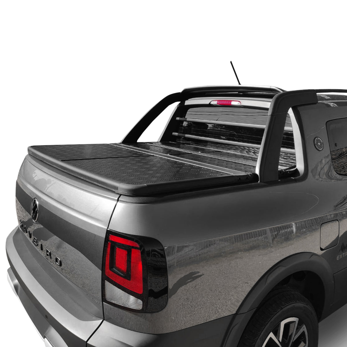 Tapa Rígida Aluminio Volkswagen Saveiro 2015+ Doble Cabina