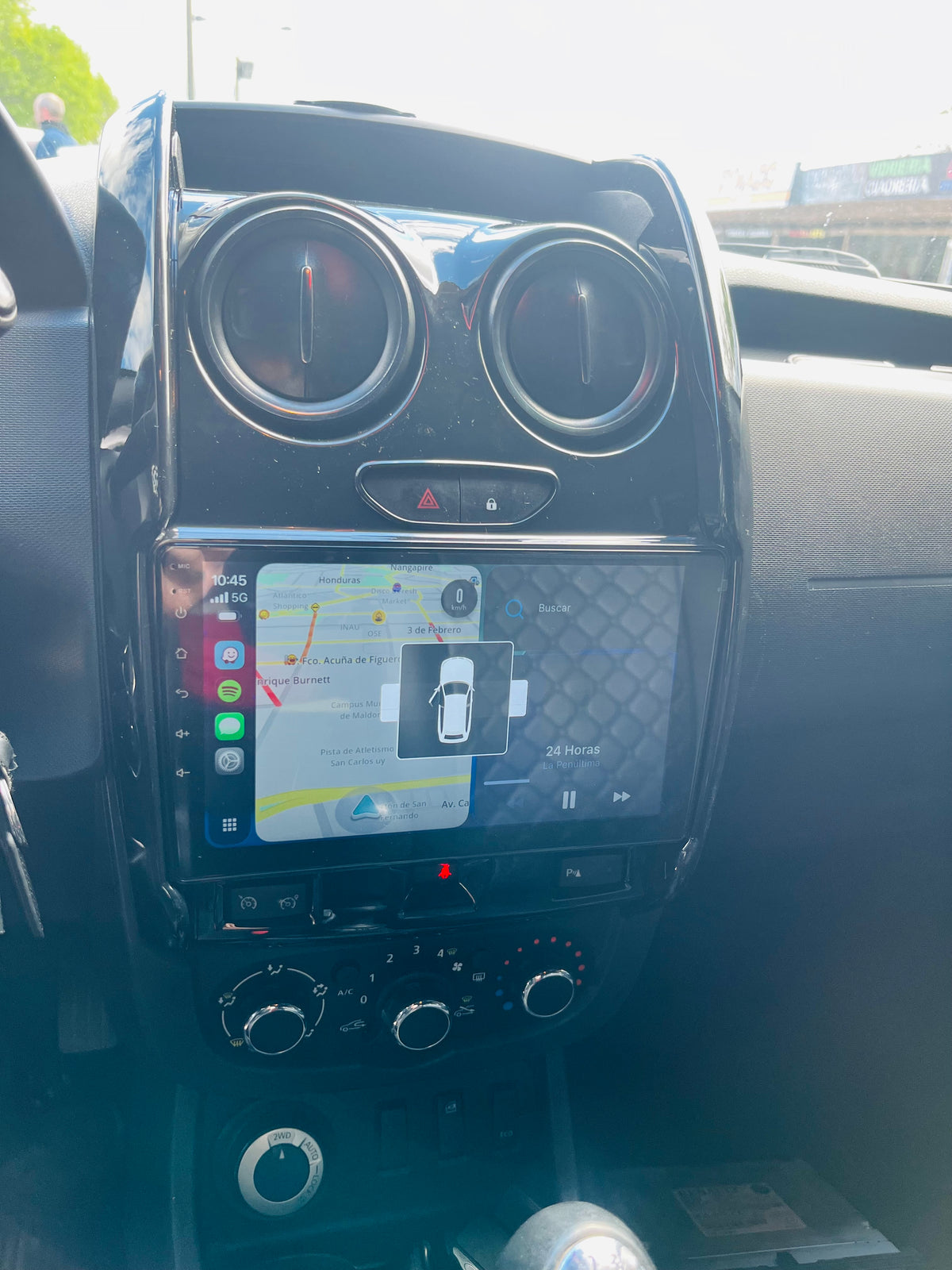 Pantalla multimedia para renault oroch de 9 pulgadas con carplay, 4gb ram + camara reversa hd