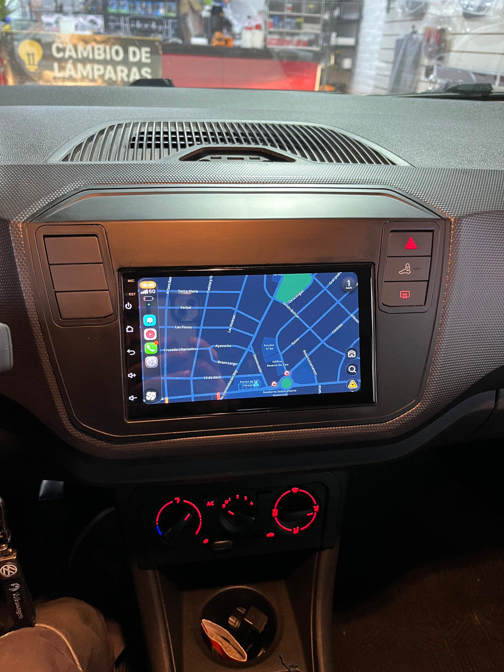 Pantalla multimedia específica volkswagen up de 7pulgadas