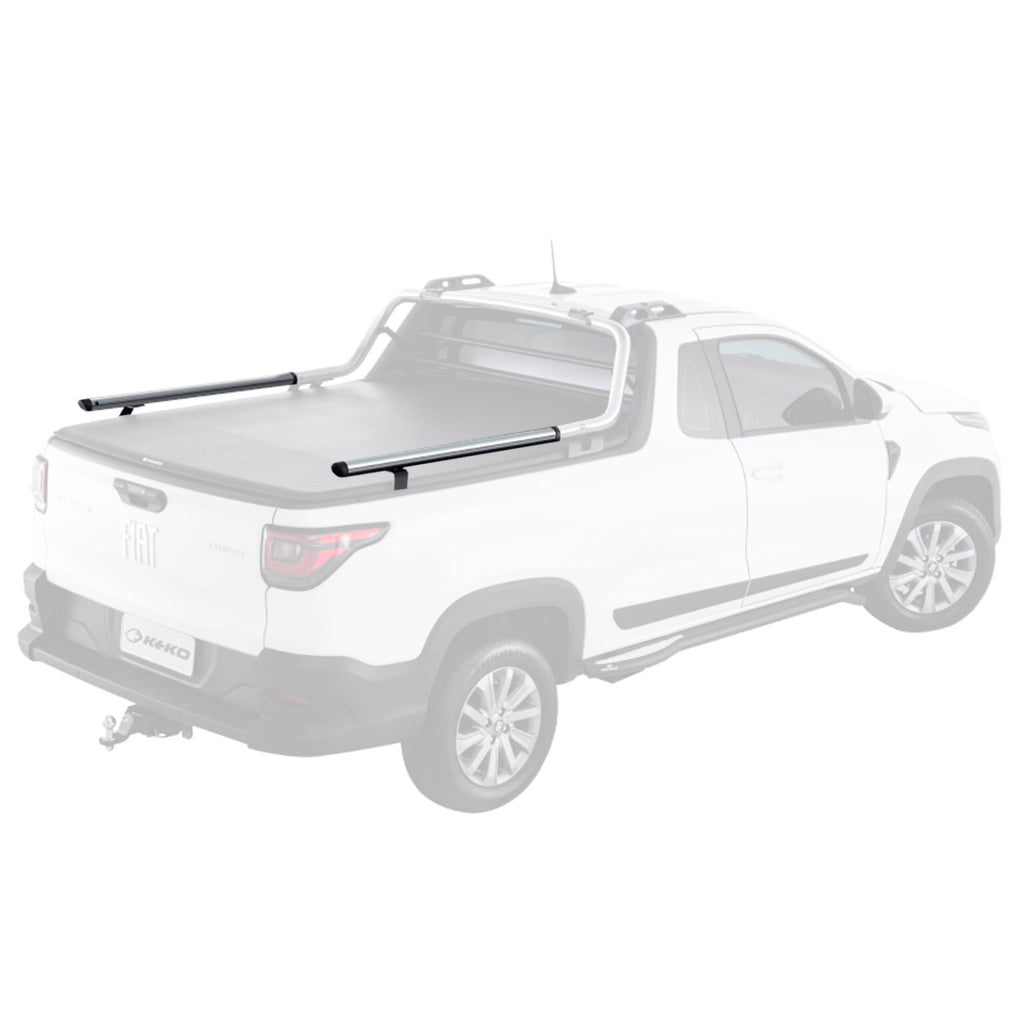 EXTENSIÓN BARRA ANTIVUELCO KEKO FIAT STRADA 21+ C/S CROMADO