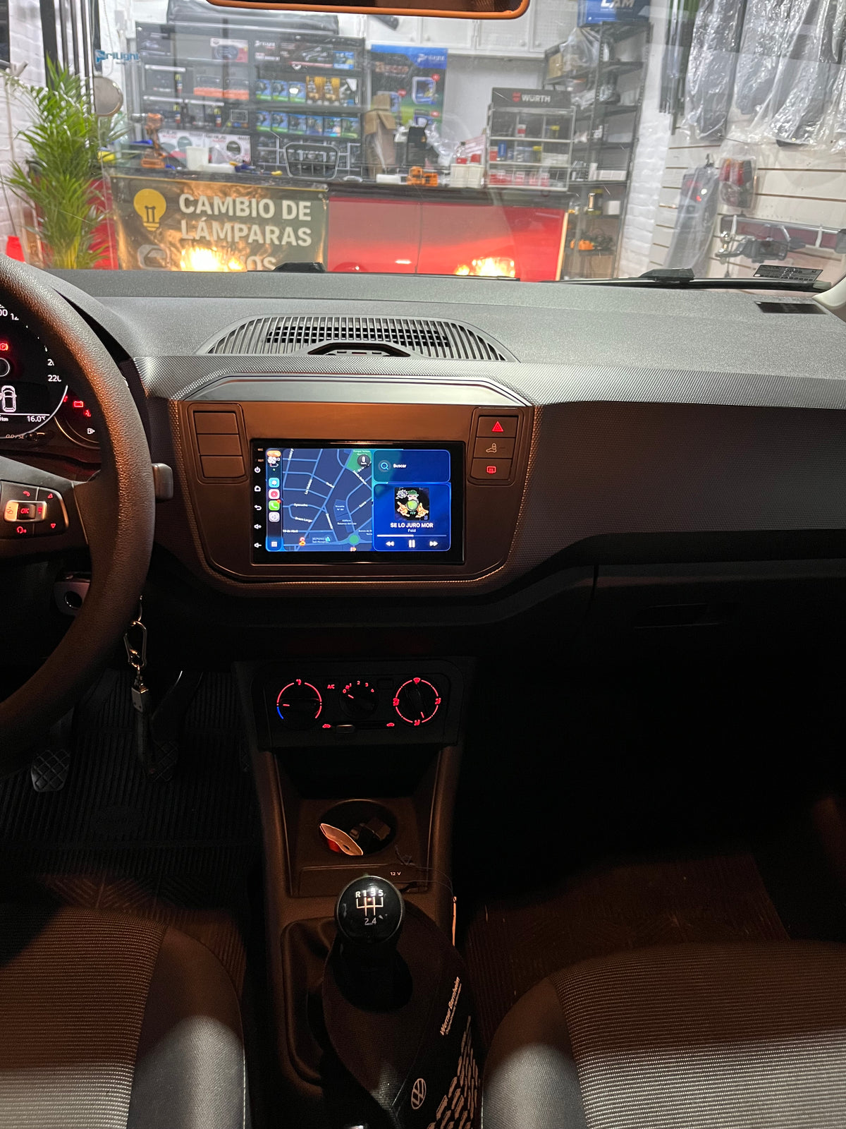 Pantalla multimedia específica volkswagen up de 7pulgadas
