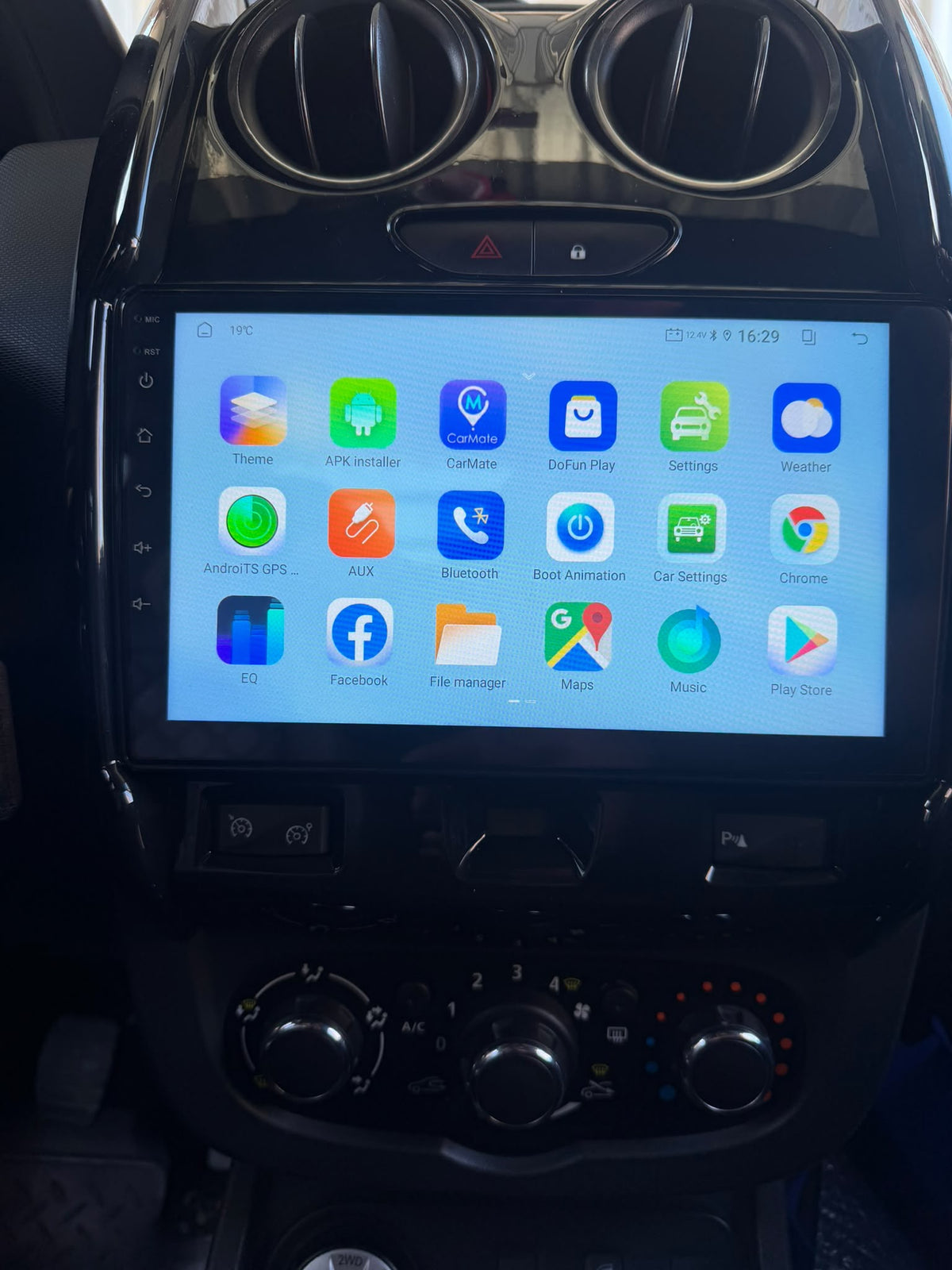 Pantalla multimedia para renault oroch de 9 pulgadas con carplay, 4gb ram + camara reversa hd