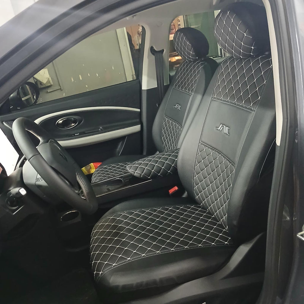 Cubreasiento alta gama específico de eco cuero capitoneado