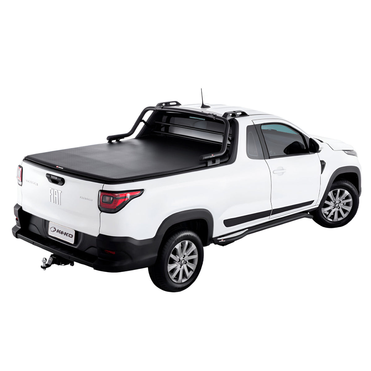 BARRA ANTIVUELCO KEKO SUNSET 2″ FIAT STRADA CS 2021+ NEGRO