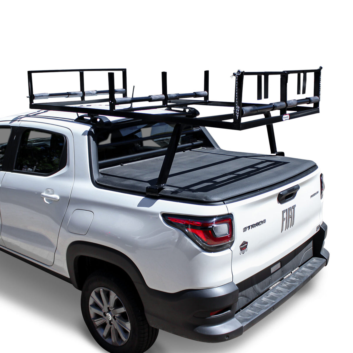 PORTAESCALERA PARA 2 ESCALERAS HIERRO FIAT STRADA NEGRO