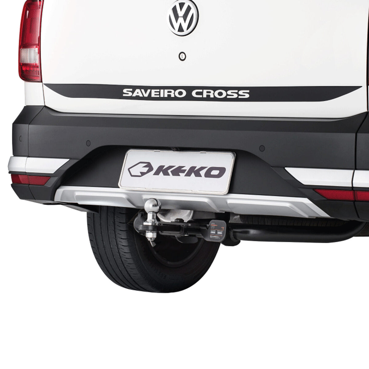 ENGANCHE TRAILER KEKO K2 VOLKSWAGEN SAVEIRO CE 2010+ 1200 KG