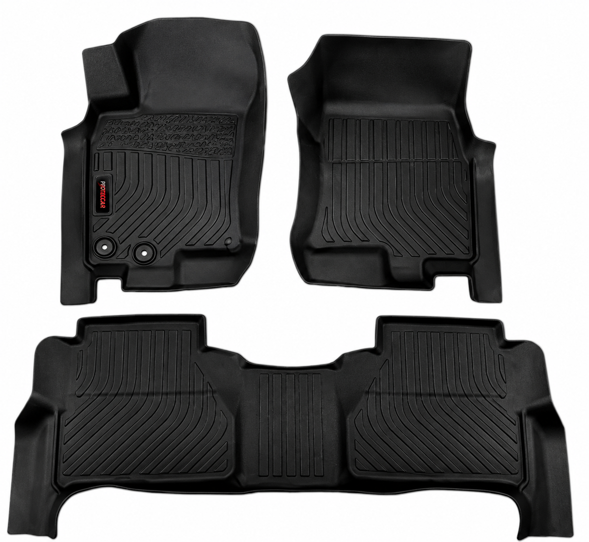 JUEGO ALFOMBRAS SPACO 3D TPE NISSAN NP300 FRONTIER D23 16+