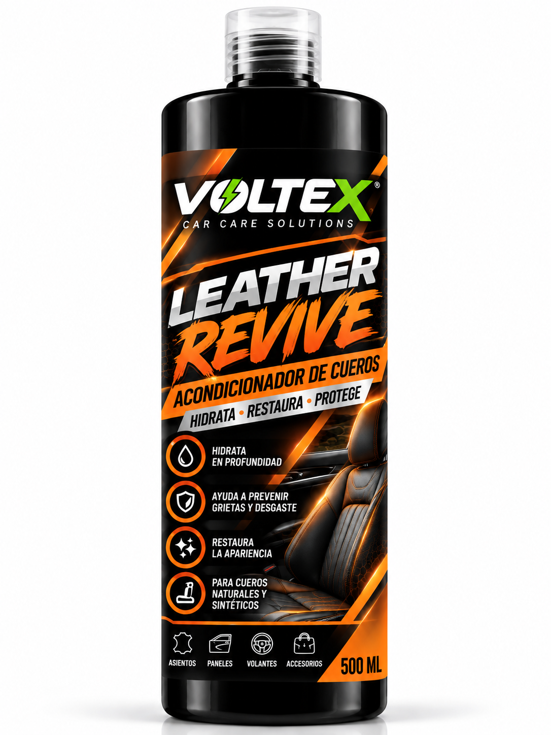 Acondicionador de cuero leather revive voltex 500 ml