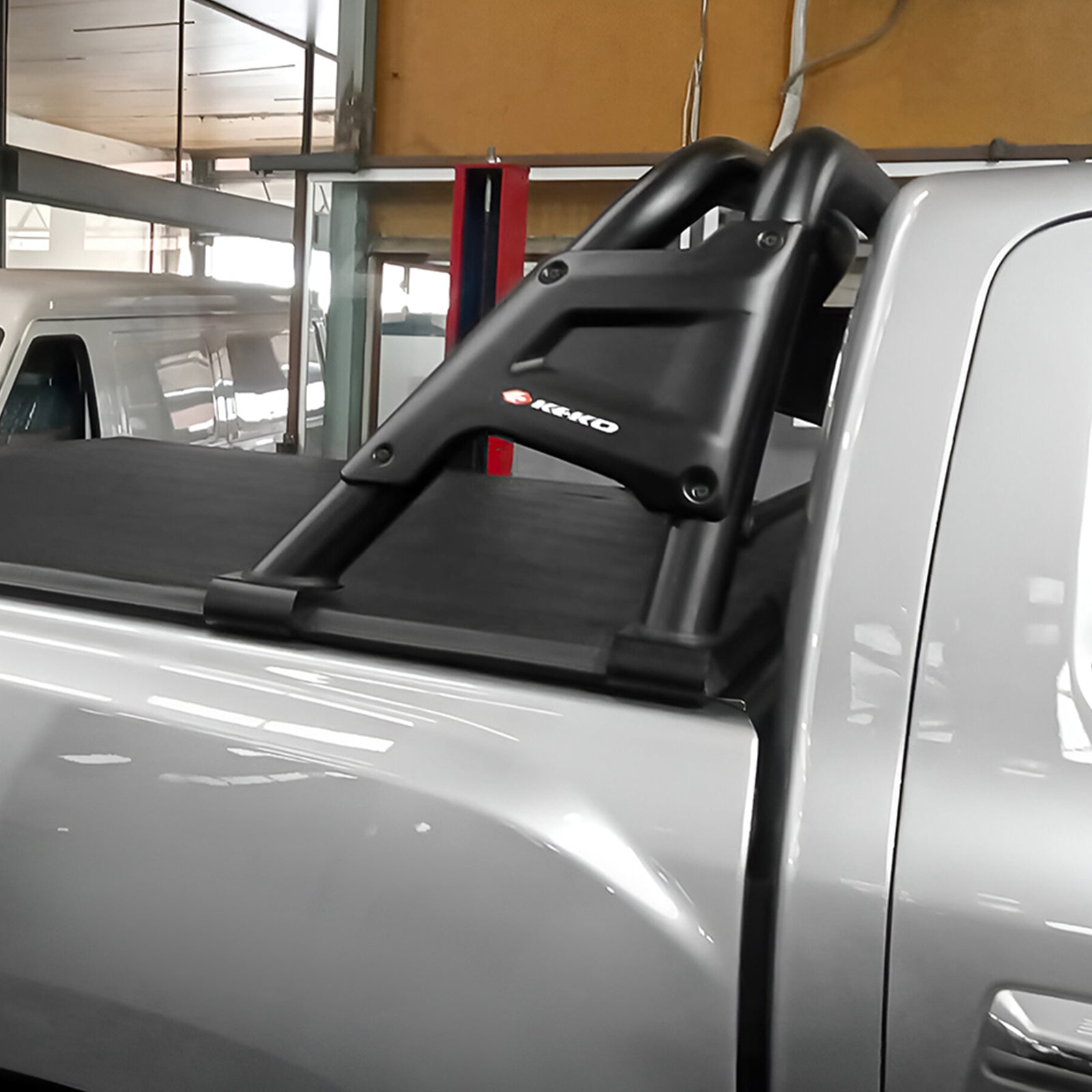 Barra Antivuelco camiomneta Keko K1 Foton Tunland V9 2024+ Negro