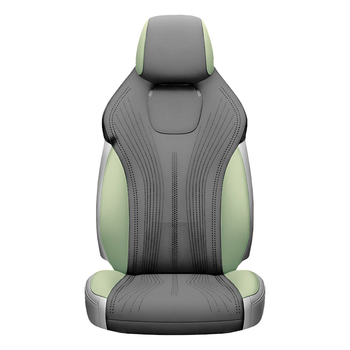 Kit Fundas BYD Yuan Plus 2022+ Gris Claro/Rosa Colocadas