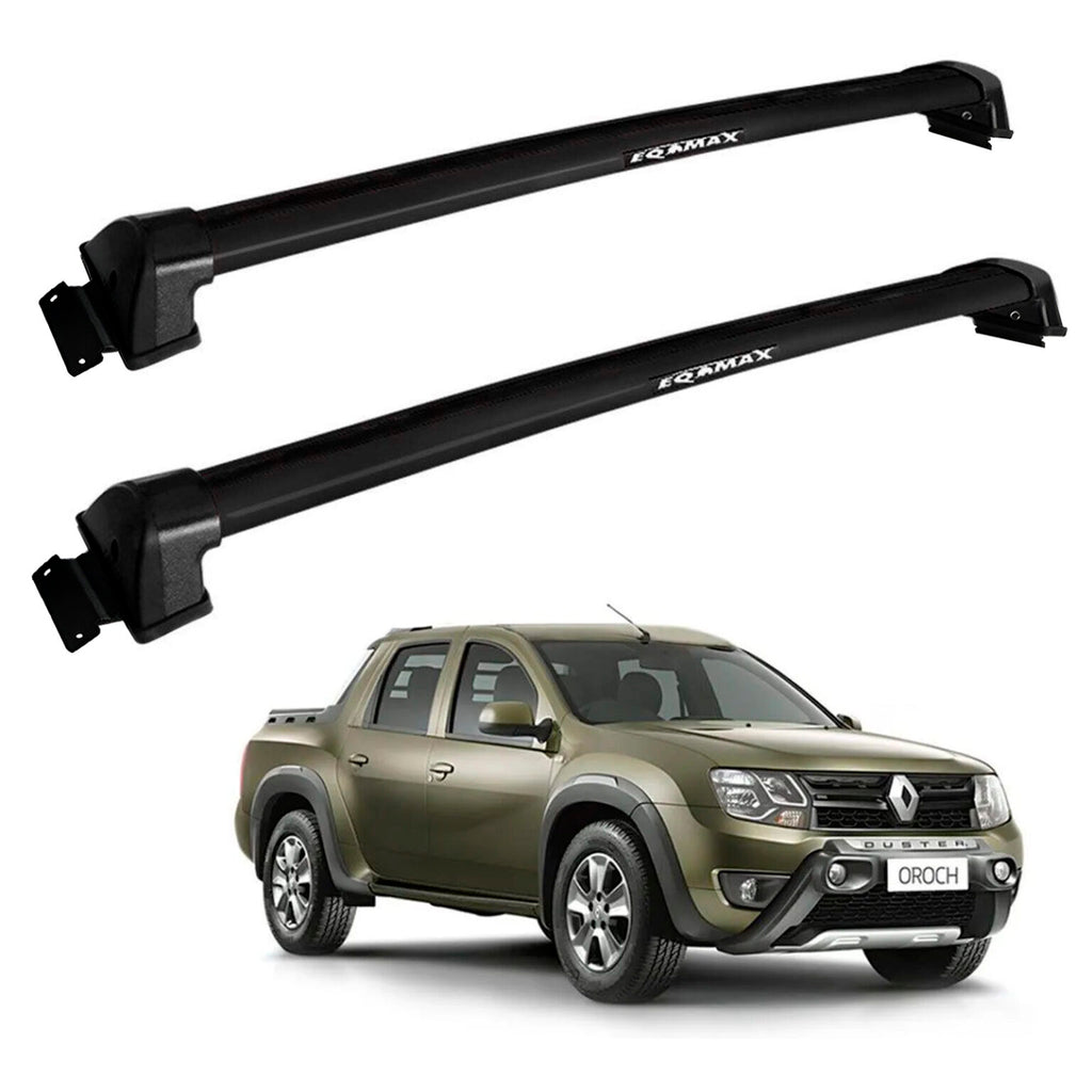 Barras De Techo Eqmax New Wave Renault Oroch 2020+ Negro